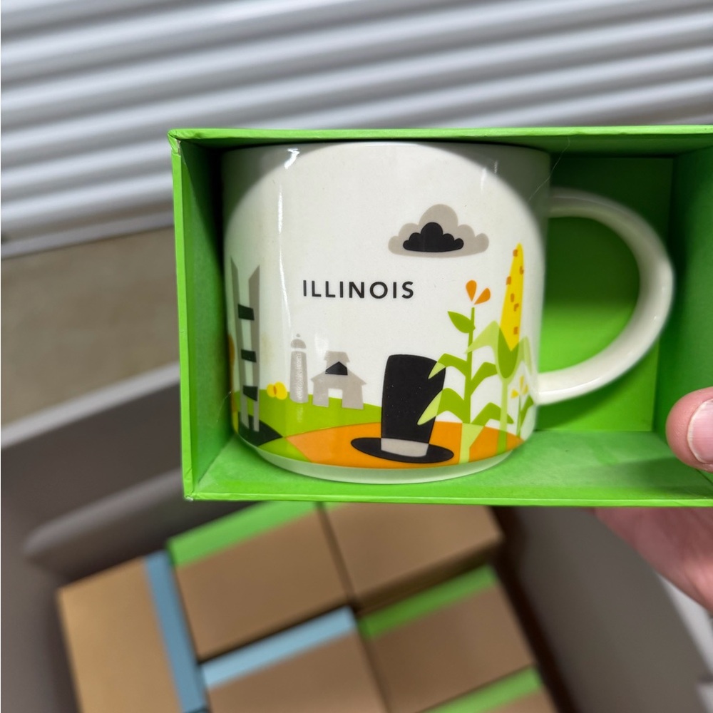 Starbucks Illinois Mug - You Are Here Collection